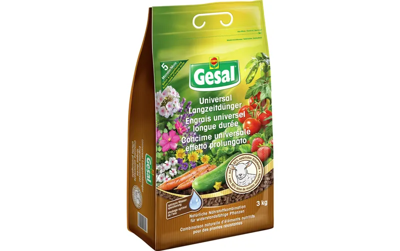 Gesal Dünger mit Schafwolle 3 kg