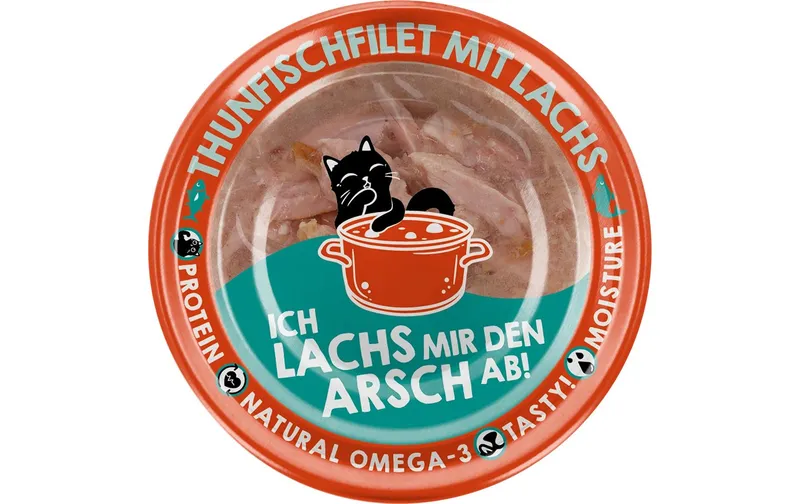 Lucky Lou Extra Food Thunfisch & Lachs in Sud, 70 g