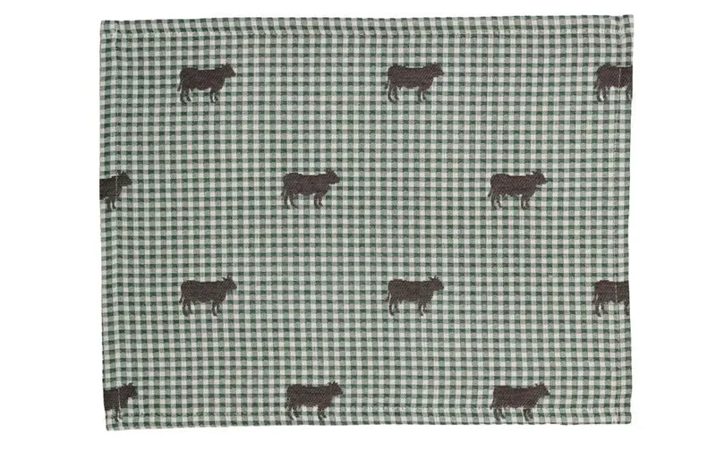 Hubatka Tischset Bella 35 cm x 45 cm, verde