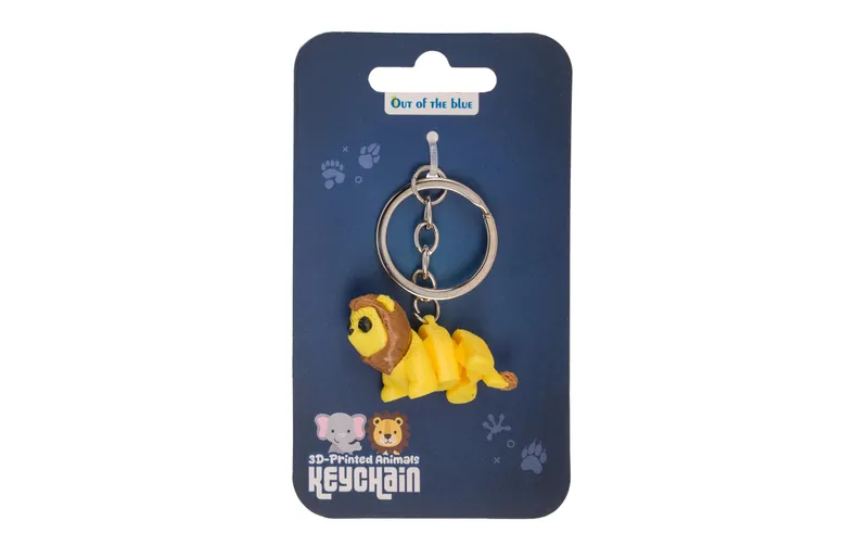 Sombo Schlüsselanhänger 3D Tiere Assortiert