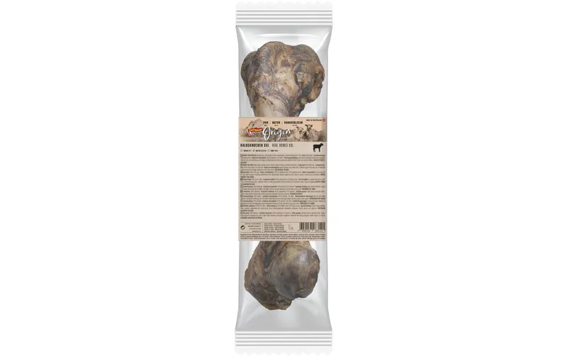 DeliBest Kausnack Origin Kalbsknochen XXL 1 Stk., Schweizer Fleisch