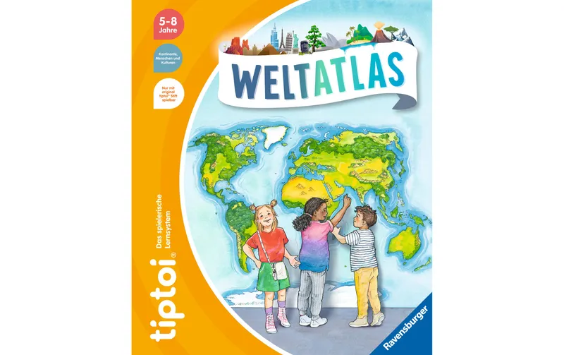 tiptoi Lernbuch Weltatlas -DE