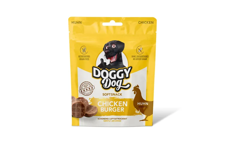 DOGGY Dog Leckerli DoggyDog Burger Geflügel 70 g