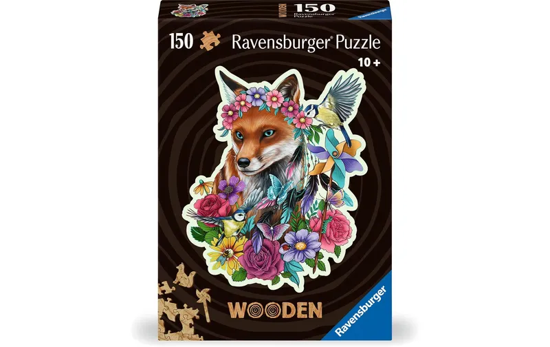 Ravensburger Holz-Puzzle Bunter Fuchs 150 Teile