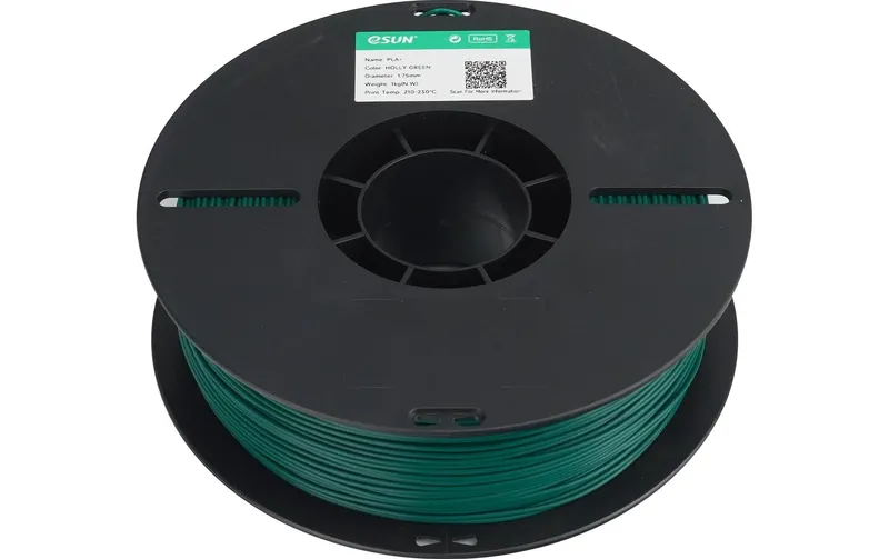 eSun Filament PLA+ HS, Stechpalmengrün 1.75 mm 1 kg