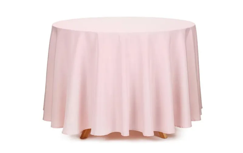 Partydeco tablecloth D 230 cm, Staubrosa