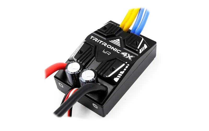 Yeah Racing Brushed Regler Tritronic 4X 120A 2-6S, Dual-Motor