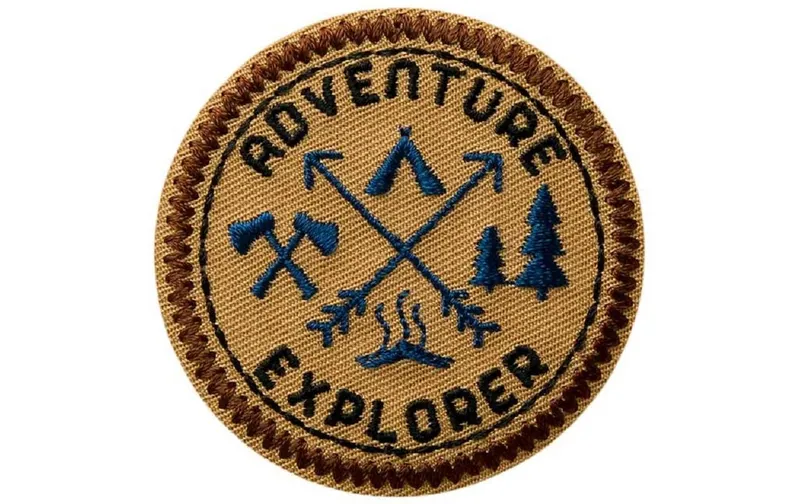 Mono-Quick Aufbügelbild Adventure Explorer 1 pieces