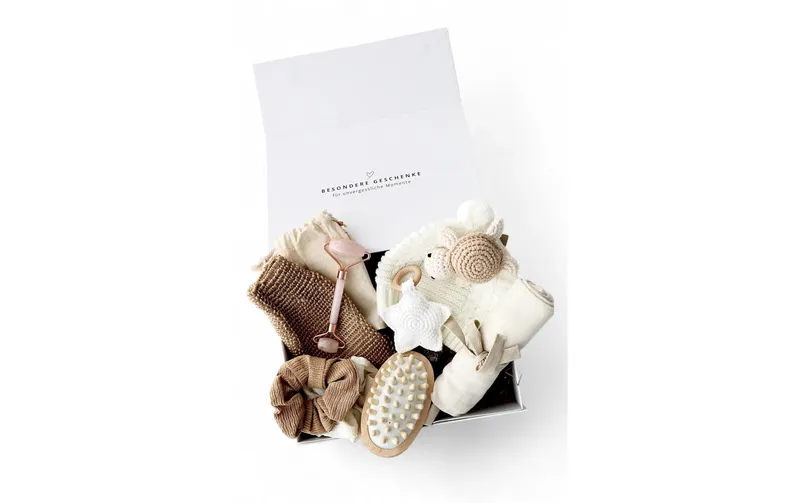 Oykami Mama-Baby Geschenkbox Elora bianco
