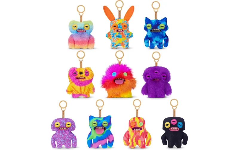 Zuru Kuscheltier Fuggler Key Rings 5" Series 6 - Assortiert