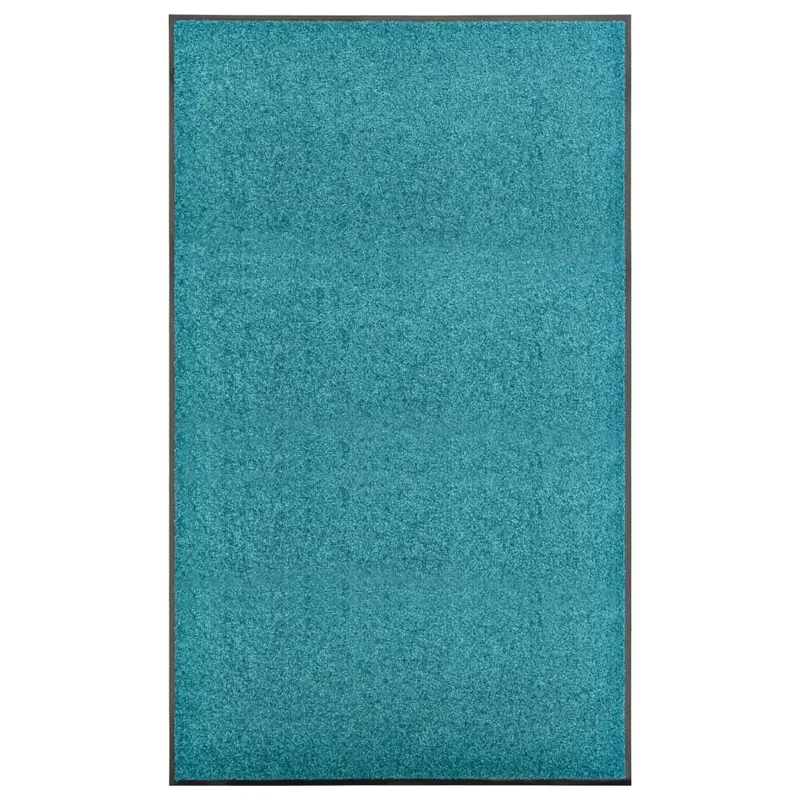 Fußmatte Waschbar Cyan 90x150 cm