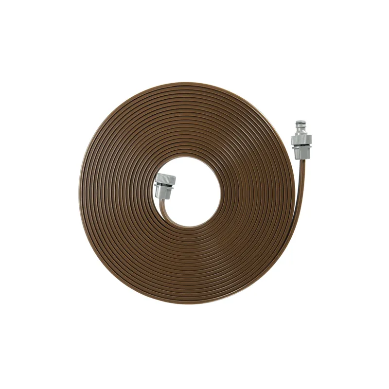 GARDENA Schlauchregner 15 m mit Armaturen, braun