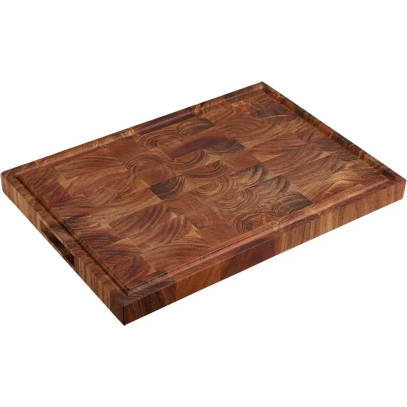 Kesper Schneidebrett Akazienholz Massivholz 50 x 36 x 3.5 cm