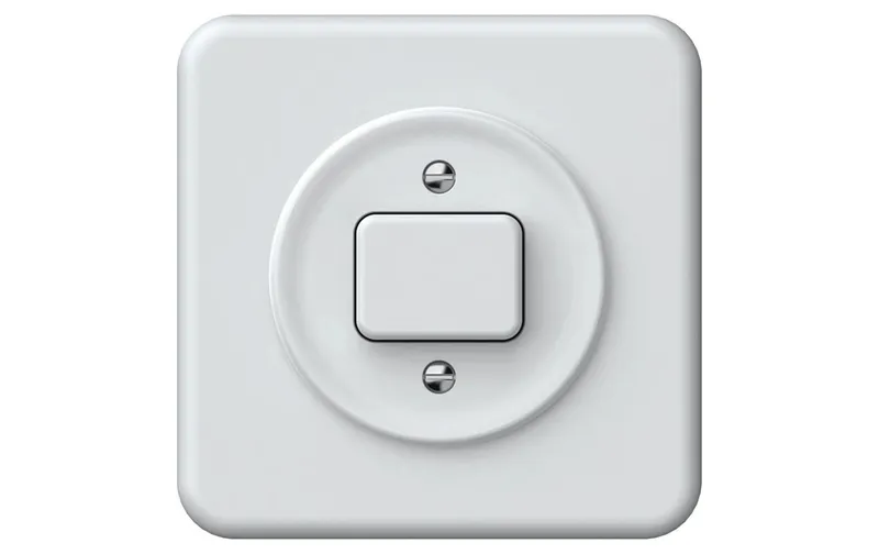 Hager Schalter ORIGIN UP-Druckschalter SCH3 QuickConnect ws