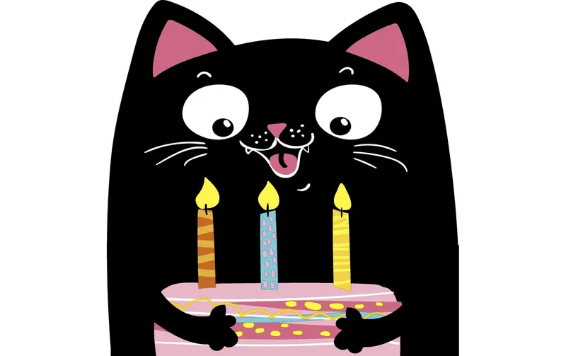 Paper + Design Papierservietten Party Cat 33 cm x 33 cm, 12 pièces