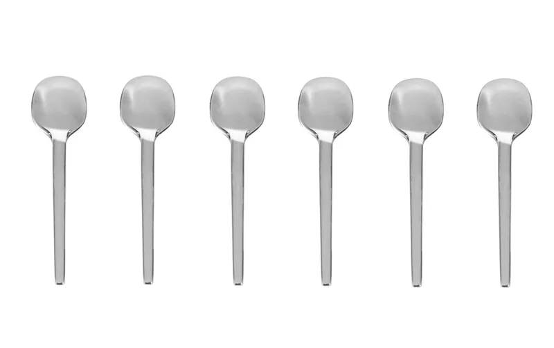 LEONARDO Espressolöffel 6 pezzi, Silber