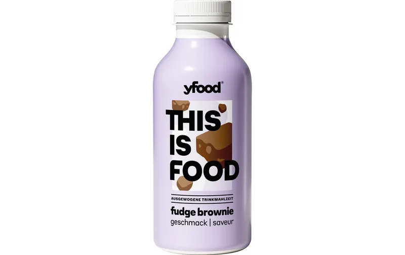 YFOOD Trinkmahlzeit Fudge Brownie 500 ml