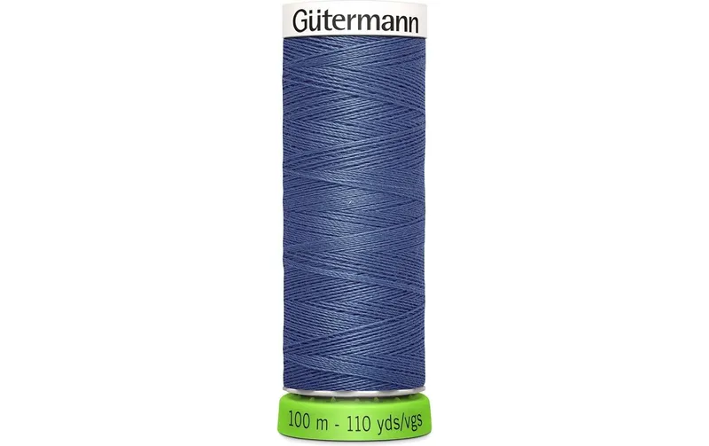 Gütermann Näh- et Stickgarn Allesnäher rPET 100 m bleu