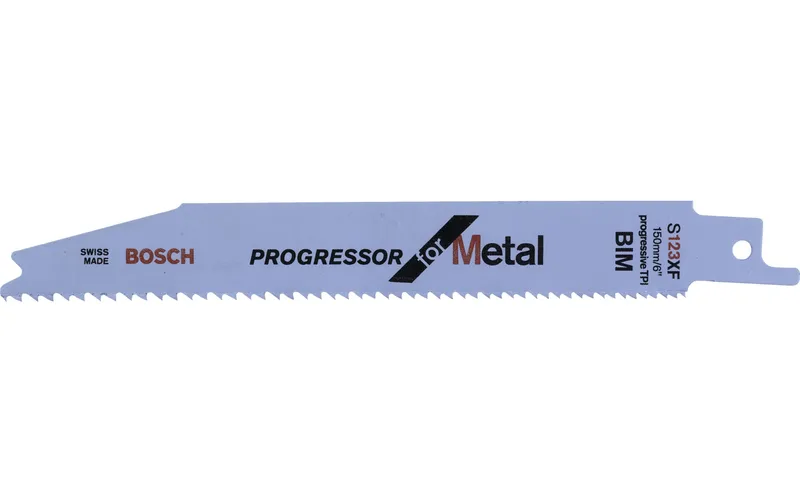 Bosch Professional Säbelsägeblatt S 123 XF Progressor for Metal, 5 pieces