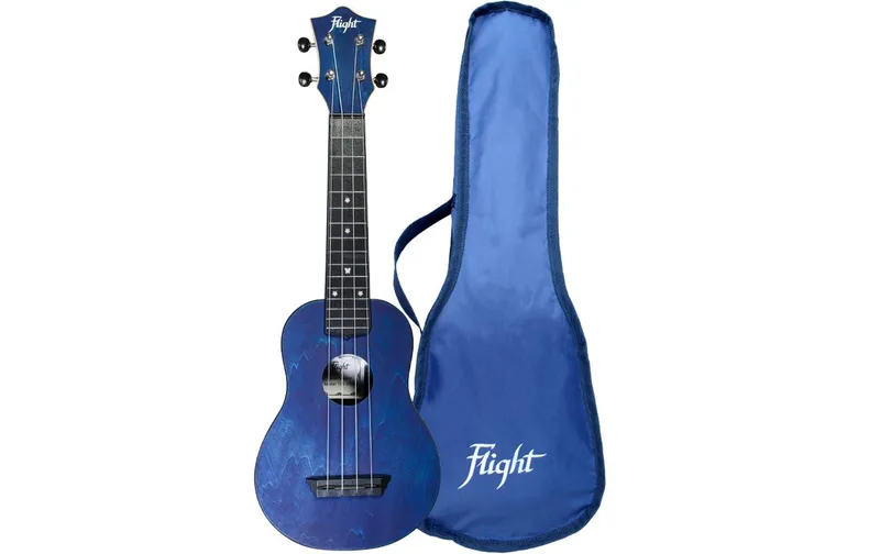 Flight Ukulele Travel Soprano ABS – Dark Blue