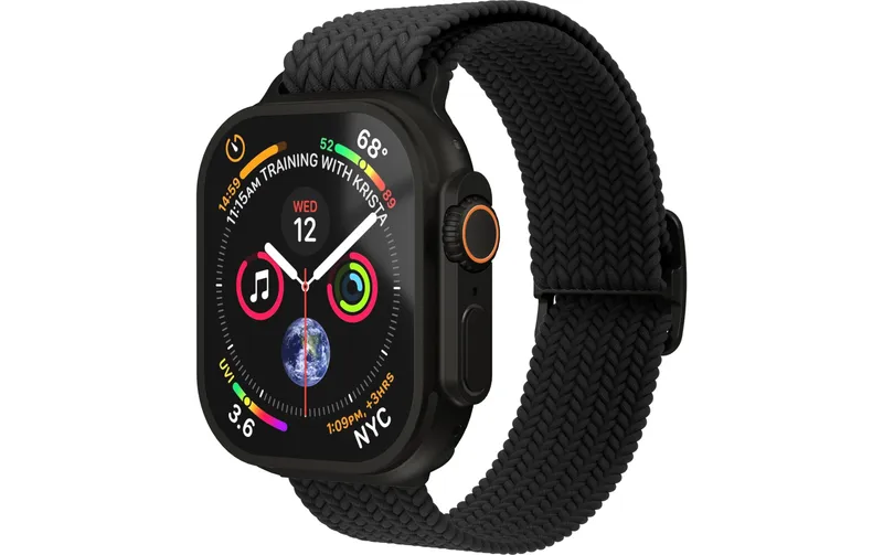 Vonmählen Armband Woven Loop Apple Watch 40/41/42 mm Black