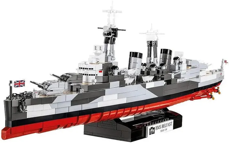 COBI Bausteinmodell HMS Belfast 1:300