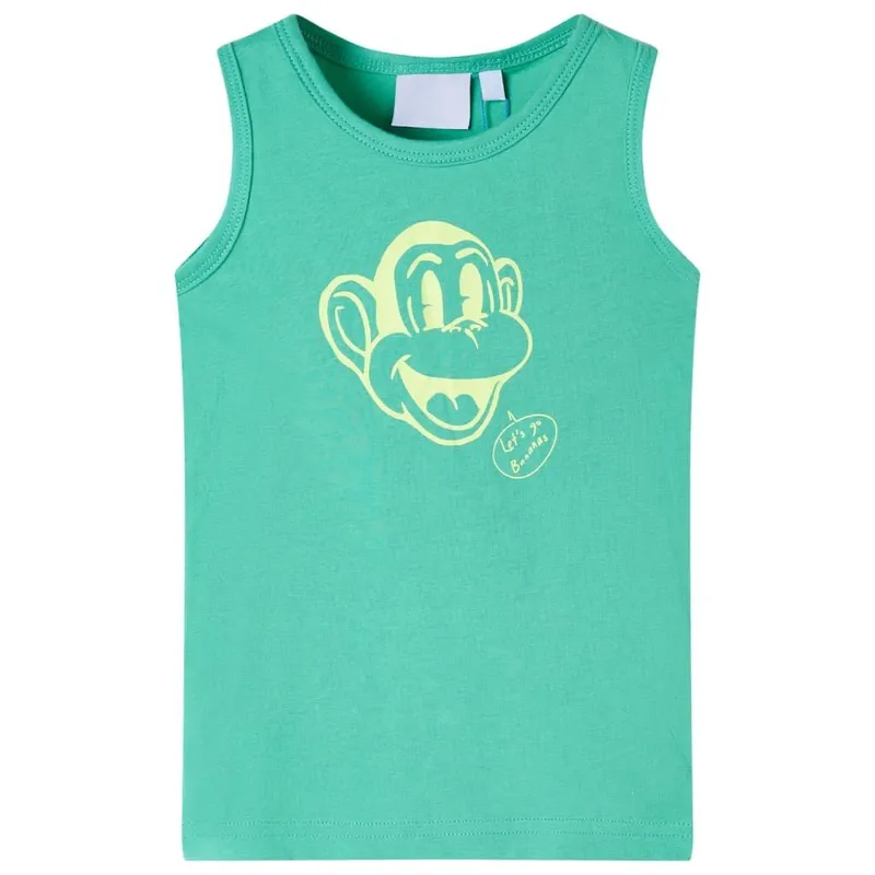 Débardeur enfant vert 116