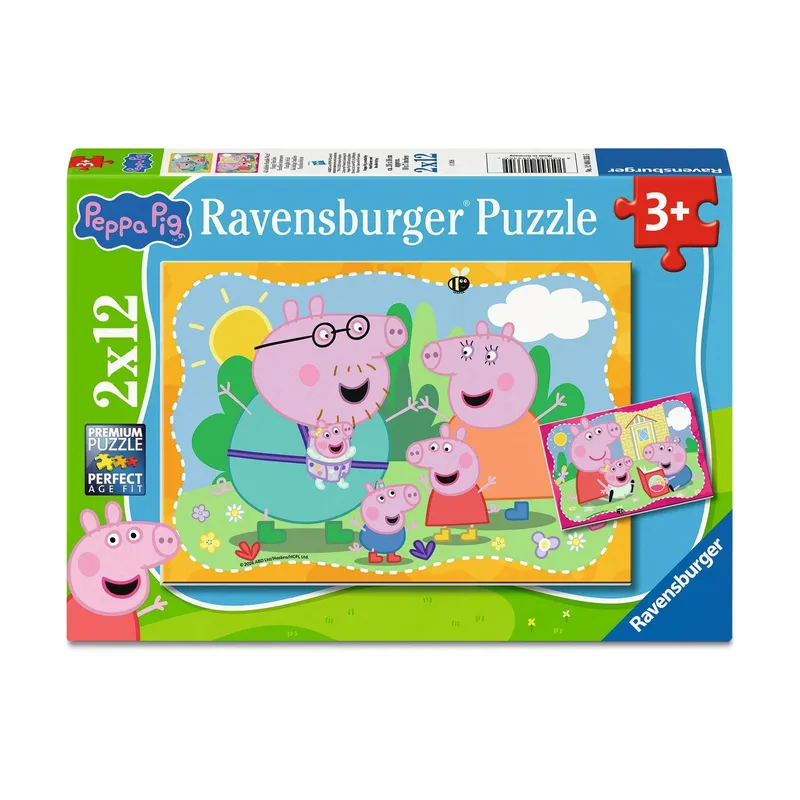 Ravensburger Puzzle Peppa Wutz Glückliche Familie Wutz!