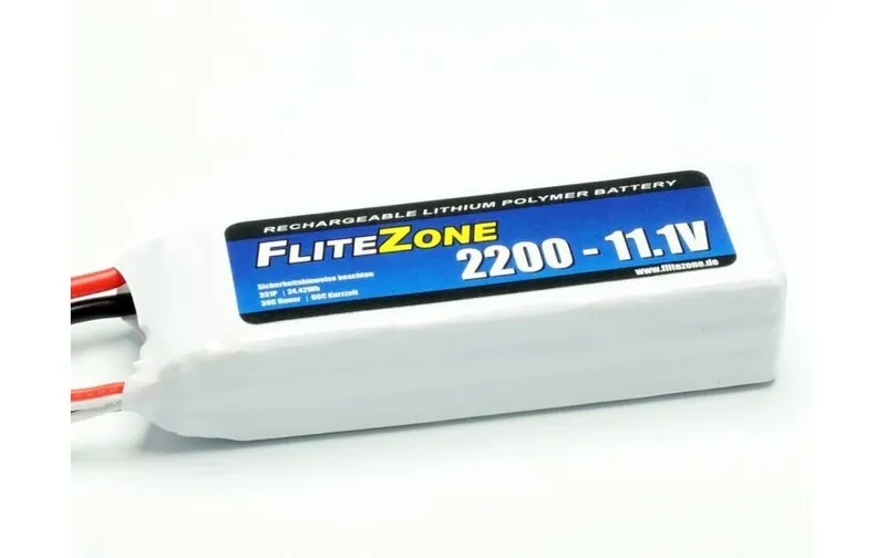 FliteZone RC-Akku LiPo 2200 mAh 11.1 V 30C EC3