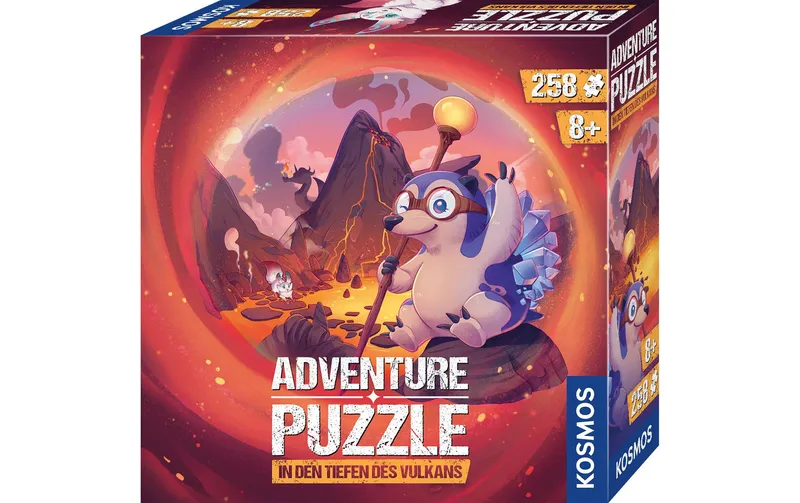Kosmos Adventure Puzzle In den Tiefen des Vulkans
