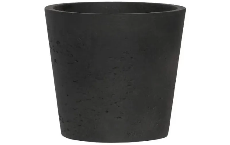 Pottery Pots Pflanzentopf Mini Bucket XXXS Black Washed