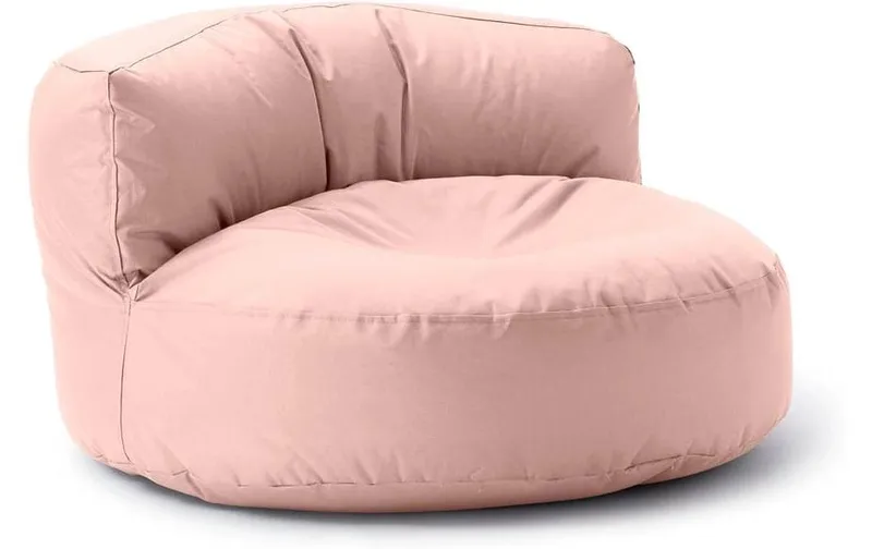 Lumaland Sitzsack-Sofa, 320 l Polyester (PES)/Textil, Hellrosa