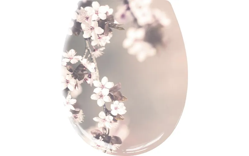 Kleine Wolke Toilettensitz Blossom mit Absenkautomatik, multicolore