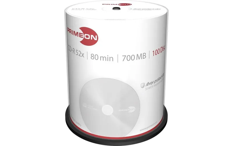 Primeon CD-R 0.7 GB, Spindel (100 pièces)