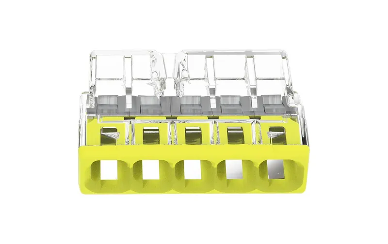 WAGO Steckklemme COMPACT 5 x 0.5-2.5 mm², 20 pièces