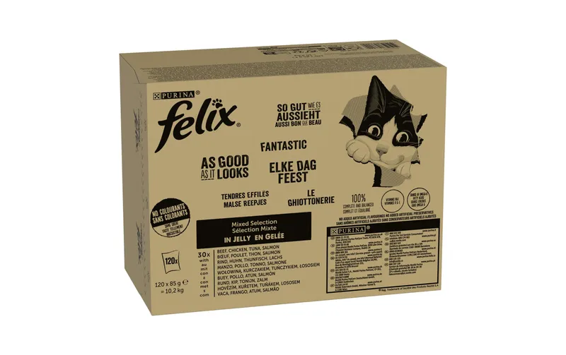 Felix Nassfutter AGAIL Mixed Selection, 120 x 85 g