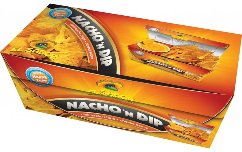 El Sabor Chips Nacho 'N Dip Cheese 175g