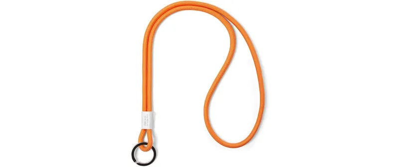 Pantone by Copenhagen Design Schlüsselband Lang, Nylon, Orange, 48 x 3.3 cm