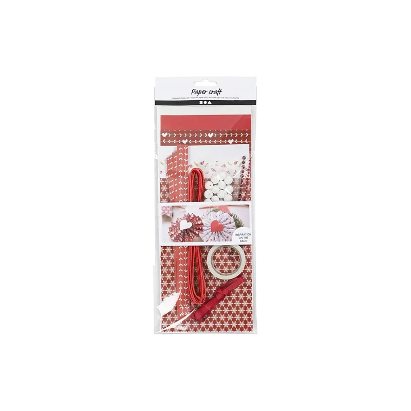 Creativ Company Bastelset Papier Kreativ-Mix pour Weihnachtsdeko