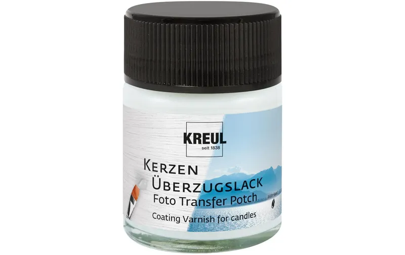 Kreul Foto Transfer Potch Überzugslack per Kerzen 50 ml