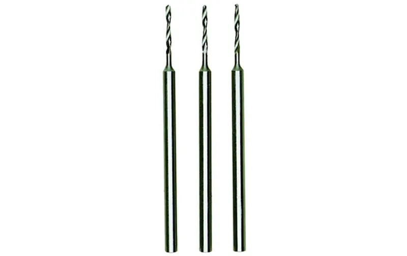 Proxxon Bohrer 1.0 mm Spiralbohrer, 3 Teile