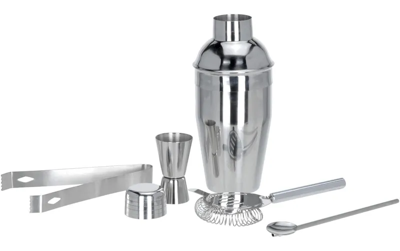 FURBER Drink Mixer Set 5-teilig 0.5 l, Silber