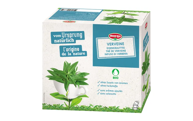Morga Teebeutel Bio Verveine Tee 50 pieces