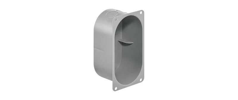 WEIBEL Montagedose HSB Basic, 2 x 1, 65 x 120 x 50 mm