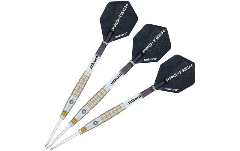 Unicorn Dartpfeile Pro-Tech Style 2 Steel Tip Dart 25g 3 pezzi