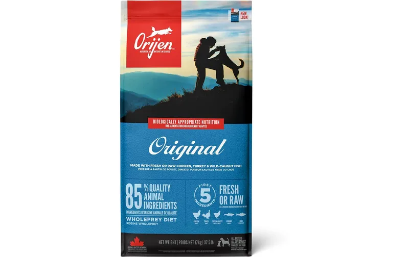 Orijen Trockenfutter Dog Original con Geflügel & Fisch, 17 kg
