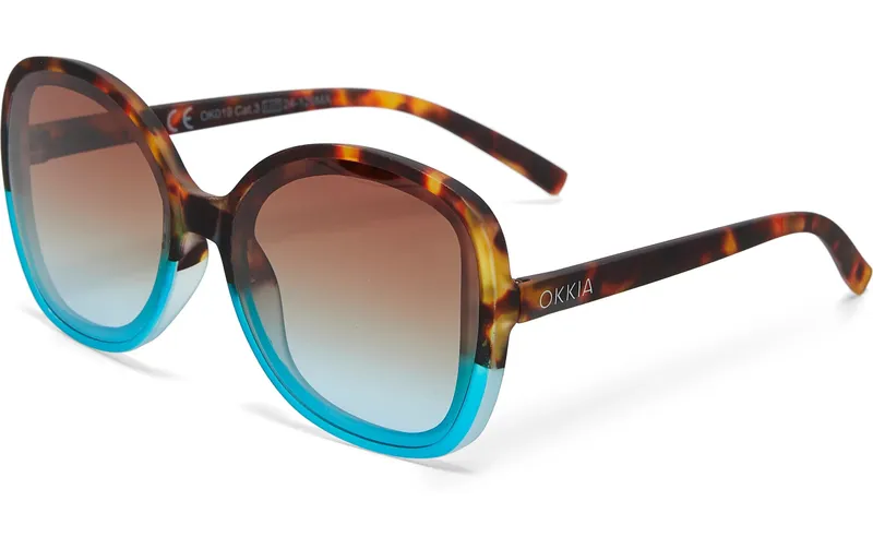 OKKIA Sonnenbrille Anna Havana Blue