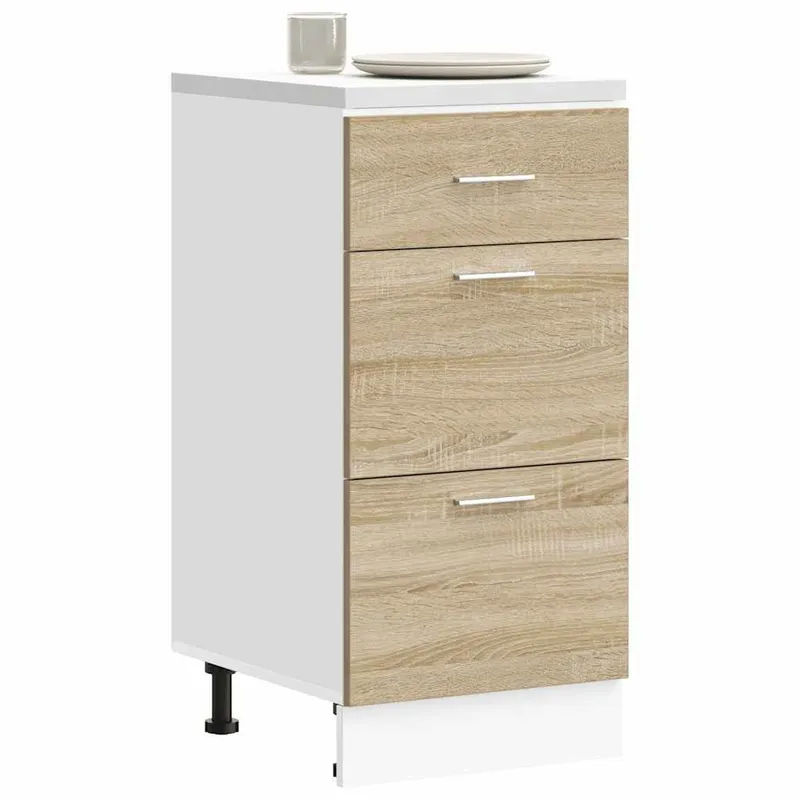 Unterschrank Lyon Sonoma-Eiche 40x46x81,5 cm Holzwerkstoff