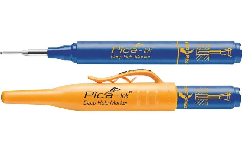 Pica Tieflochmarker Pica-Ink Blau