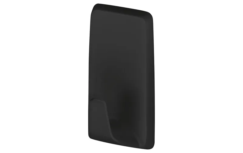 tesa Klebehaken Powerstrips L Eckig, Schwarz